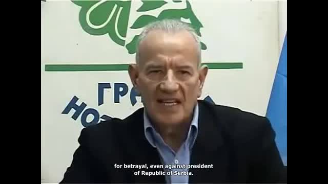 Nikola Aleksič appeals for stop chemtrailing over Serbia (2011)
