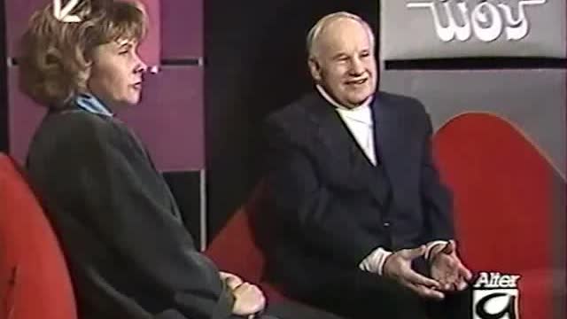 Юрий Лир на "Шок шоу" Наталии Аболы ( Латвийское ТВ - 1995 год)