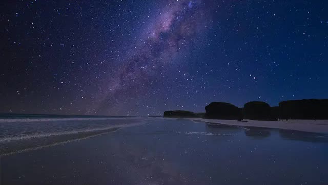 The Beach Under Stars - Пляж под звёздами