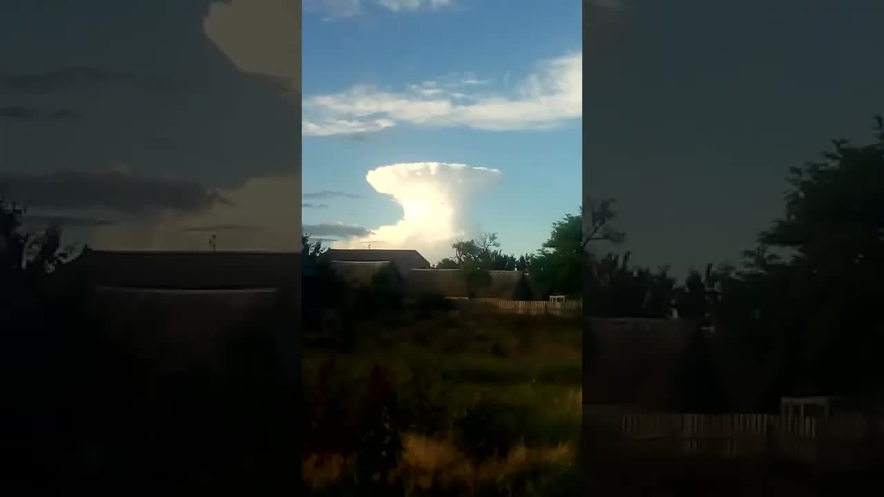 Странное облако в Степановке Первой